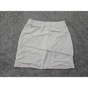 BloqUV Skort Womens Medium Pull On Stretch Mini Golf Tennis Made in Taiwan